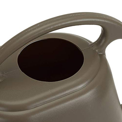 Fasmov Plastic Watering Can, 1-Gallon, Deep Gray - color: Deep Gray