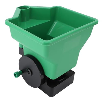 Hand Spreader Compact Lightweight 3L Manual for Lawn Garden Fertilizer PP Green,Hand Spreader Handheld Spreader Manual Spreader Small Manual Spreader Handheld Spreader Salt Garden