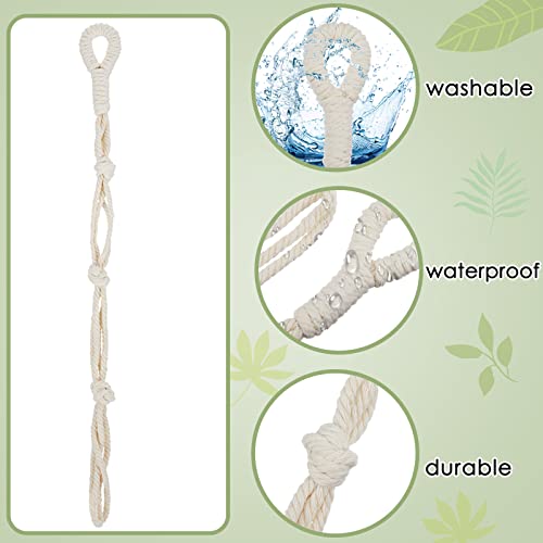 4 Pcs Macrame Hanging Plant Extender, Adjustable Plant Hanger Extender