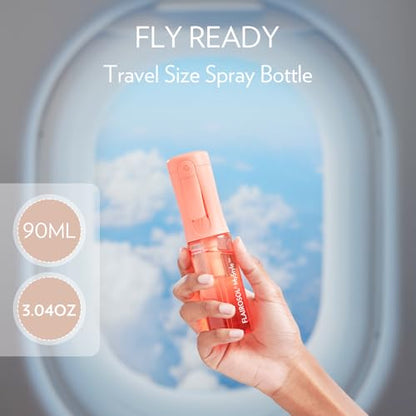 FLAIROSOL MyStyle Travel Continuous Spray Bottle, 3.04oz/90ml, Peach - color: Peach, style: 1 Pack