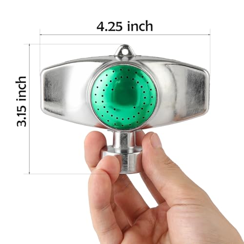 Metal Spot Sprinkler, Lawn Sprinkler for Yard, 1 Pack - color: Green-1 PCS