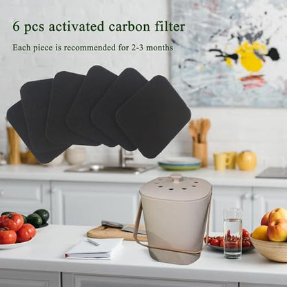 PurifyLogix Compost Bin Activated Carbon Filters for Bamboozle Compost Bin