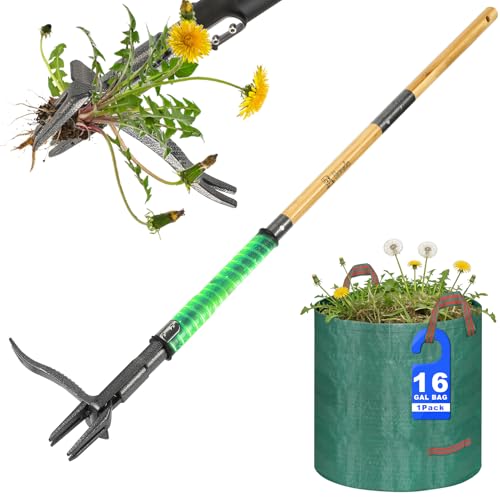 Weed Puller Tool for Garden Lawn Yard, 43.5" - size: 43.5"