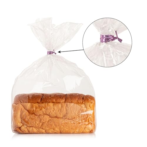 uxcell 6" Twist Ties, Metallic Twist Ties, Reusable Plastic Coated Twist Ties for Bakery, Candy Bags, Coffee Bags, Goodie Bags, Pack of 300, Shiny Gold - color: Gold, size: 6"