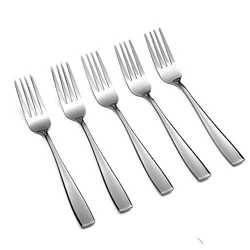 Eslite Stainless Steel Dinner/Salad Forks Set,12-Piece,8 Inches - size: 8 inches