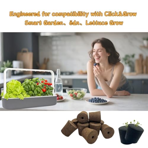 Refill Grow Sponges for Click and Grow Pods, 20-Count Seedless