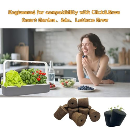 Refill Grow Sponges for Click and Grow Pods, 20-Count Seedless