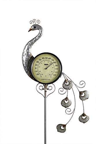 Poolmaster 54581 Outdoor Decoration Garden Stake, Peacock, Multi - style: Peacock