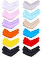 Bememo 12 Pairs UV Arm Sleeves Cooling Cover for Women Men - color: Solid Colors