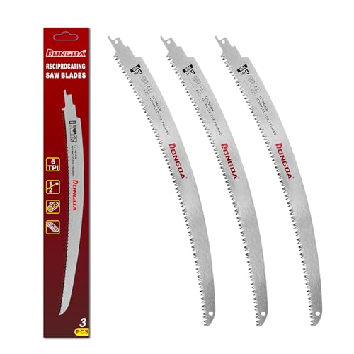 15 Inch Japanese Teeth Reciprocating Saw Blades 3-Piece - size: 15Inch-3PC