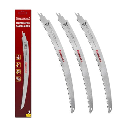 15 Inch Japanese Teeth Reciprocating Saw Blades 3-Piece - size: 15Inch-3PC