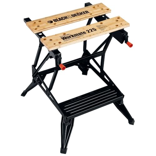 BLACK+DECKER Portable Work Bench and Vise (WM225-A)