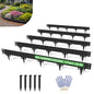 20.8FT Metal Landscape Edging, 5-Pack 50"L x 5"H Rust-Proof Border - color: 5In Tall, size: 5 Pack
