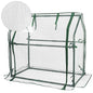 Gardzen Mini Greenhouse with Mesh Cover 36.2"(L) x18.9(W) x33.3(H) - size: 36”(L) x18”(W) x33”(H)