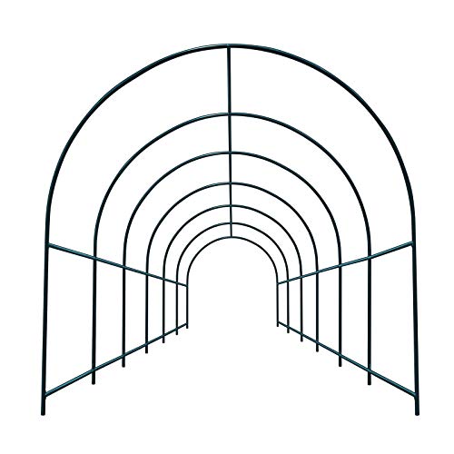 Greenhouse Replacement Frame for Larger Hot Garden House, Support Arch Frame Climbing Plants/Flowers/Vegetables (19.6'x 7'x 7.2') - size: 19.6'x 7'x 7.2'
