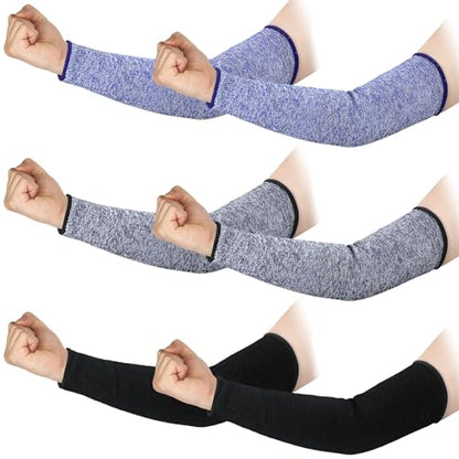 Sintege Arm Sleeves for Thin Skin,15.8 Inch,Light Blue, Dark Blue, Black - color: Light Blue, Dark Blue, Black, size: 15.8 Inch