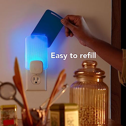 Raid Essentials Flying Insect Light Trap Refills, 2 Light Trap Refill Cartridges, Featuring Light Powered Attraction
