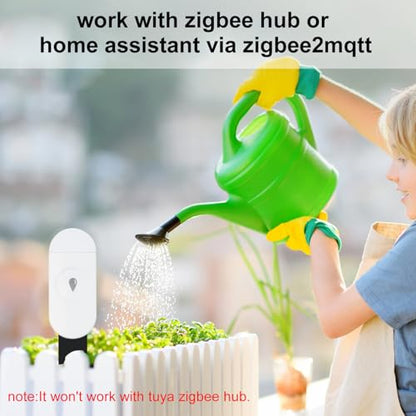 Haozee Intelligent Soil Moisture Sensor, Zigbee Hub Required - color: 1 Pack