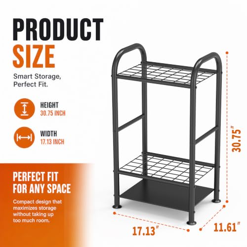 Garden Tool Organizer, Yard Tool Tower Rack