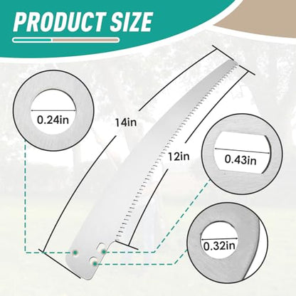 12" Pole Pruner Blade Compatible with Corona TP 3841, TP 3811, TP 3714, Etc