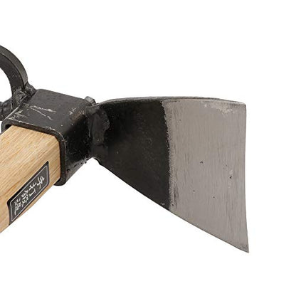 Japanese Forged Garden Hoe & Cultivator - Wooden Handle