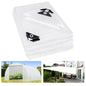 16 Mil Heavy Duty Clear Greenhouse Tarp, 20X30FT, Waterproof, Grommets