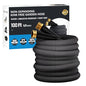 100 FT Garden Hose, Non-Expanding Water Hose, Ultra Flexible, Burst-Resistant, Kink-Free, High-Pressure Garden Hose for Easy All-Weather Use on Lawns, Gardens, and Outdoor Cleaning - size: 100ft