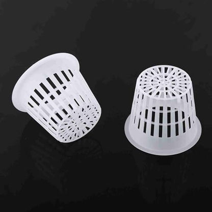 Hydroponic Baskets, 10-Pack 3 Inch Net Pots for Orchids & Plants