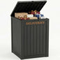 Outdoor Storage Box,90 Gallon Waterproof Package Delivery Boxes for Outside