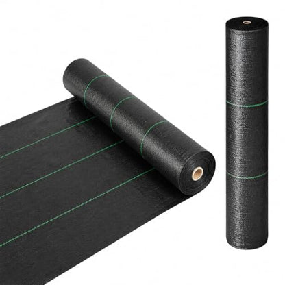 4FTx250FT Weed Barrier Landscape Fabric Heavy Duty 5oz Pro Ground Cover Mat - size: 5oz-4ftx250ft