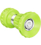 HOSUN Fireman Hose Nozzle, Adjustable Garden Hose Sprayer, Green - color: Green