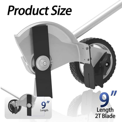 Wild Edger Attachment fits for Ryobi trimmerhead and Gas Powerhead-Sliver