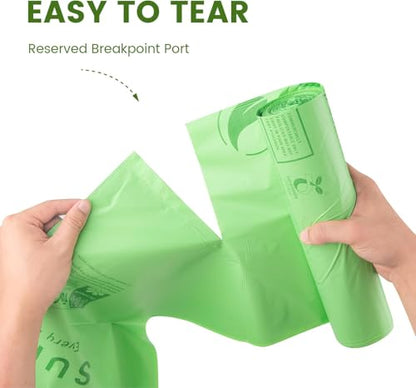 SUPERBIO 96 Gallon Compostable Yard Waste Bags - style: 96 gallon,10 count