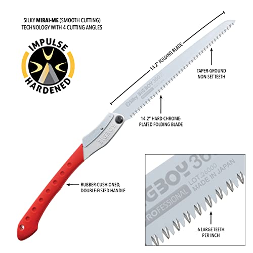 Silky Professional BIGBOY Folding Saw 360mm Large Teeth (354-36)