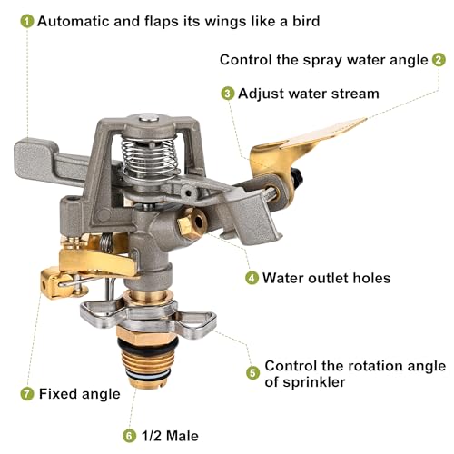 Keten Impact Sprinkler Head
