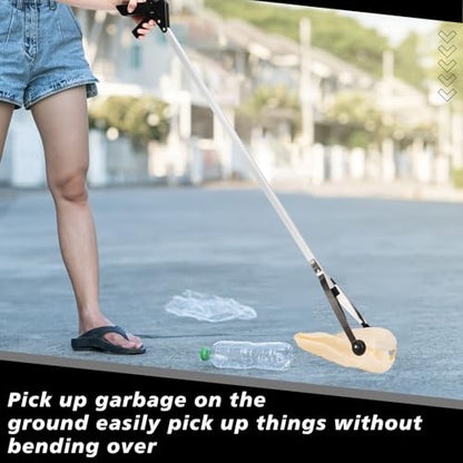 Sabary 10 Pack Suction Cup Trash Picker Grabber Tool,Black,43 Inch - color: Black, size: 43 Inch