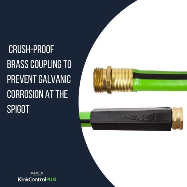 Kink Control Plus 8567-50 Garden Hose, 5/8 in. x 50 ft - size: 5/8" x 50 ft, style: Plus