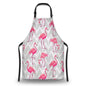 Garden Apron for Men Flamingo Cute Aprons for Women for Kitchen Cooking Restaurant BBQ Painting Crafting Gardening 27” (W) x 31” (H), Waterproof Apron - color: Flamingo