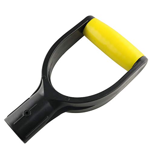 32mm Inner Diameter Plastic Spade Handle Shovel D Grip Handle Good Hand Protect Garden Accessories for Snow Shovel Digging Raking Tools