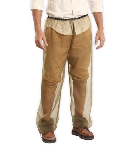 Tough Outfitters Mosquito Suit - Mosquito Repellent Clothing Men Women - Insect Bug Proof Net Mesh Clothing for Gardening - color: Pants Only, size: Large - Extra Large