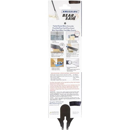 Vaughan Bear Saw Replacement Blade, 10 Inch, Japanese Pull Saw - size: 10 Inch