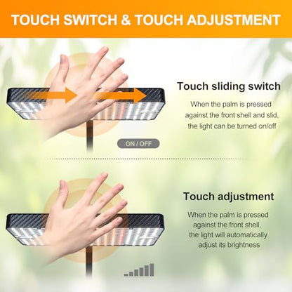 FECiDA Bonsai Grow Light, Table Grow Lights for Indoor Plants Collection - size: 1-Head Dimming