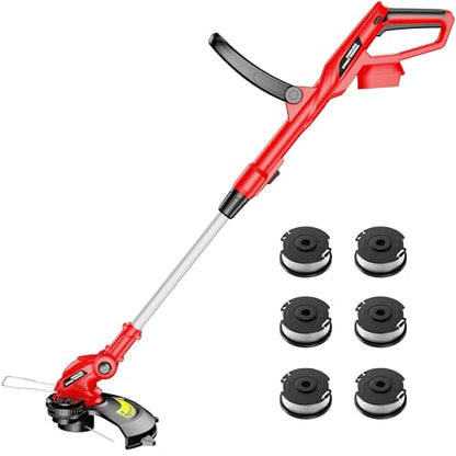 HEINPRO Cordless String Trimmer Compatible with Milwaukee M18 Battery - size: 12.01-INCH
