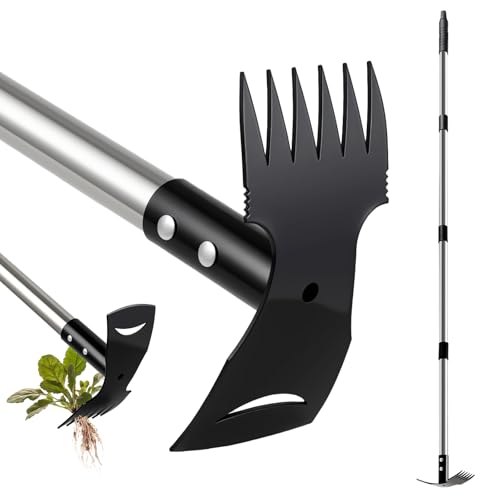 Mitclear Weed Puller Tool with Long Handle(58IN) for Garden Yard