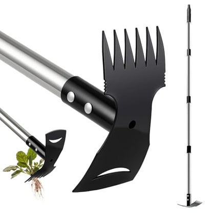 Mitclear Weed Puller Tool with Long Handle(58IN) for Garden Yard
