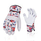 Vgo... Gardening Gloves for Women, Goatskin leather,Puncture Resistant Palm and Fingertips,Touchscreen(GA3561) - size: Small(Pack of 1)