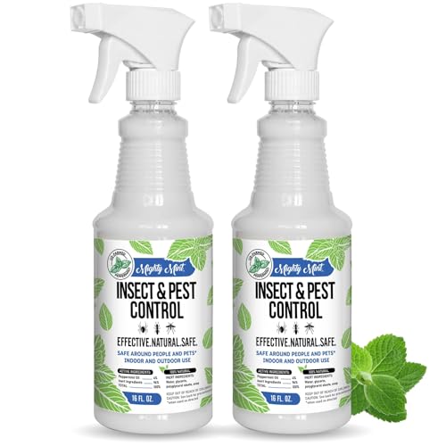 Mighty Mint Peppermint Oil Insect Repellent Spray, 16 oz, Pack of 2 - size: 16 Fl Oz (Pack of 2)