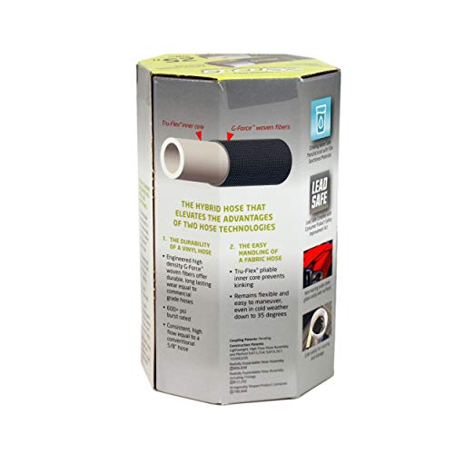 zero-G Lightweight, Kink-Resistant, Heavy Duty Garden Hoses (5/8" x 25')
