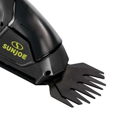 Sun Joe 2-in-1 Cordless 7.2V Handheld Grass Shear & Hedge Trimmer, HJ604C