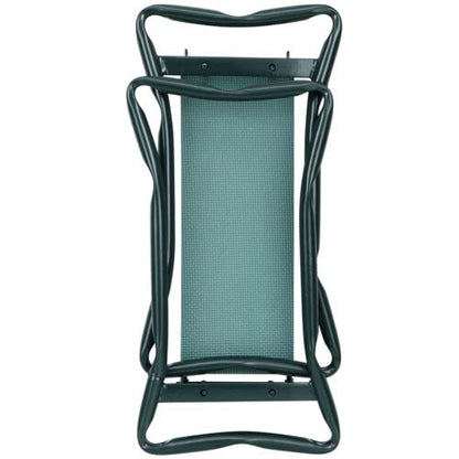 Garden Bench Foldable Stool Padded seat Cushion and Tool Bag